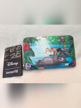 Loungefly wallet The Jungle Book KAA/Baloo & Mowgli Bare Necessities NWT